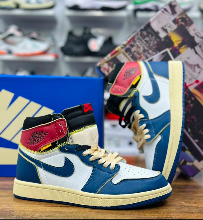 کتونی مردانه نایک ایر جردن 1 لو مستر A ویتنام | Nike Air Jordan 1 Low | سایز 40 تا 45 / فروش عمده و تک /