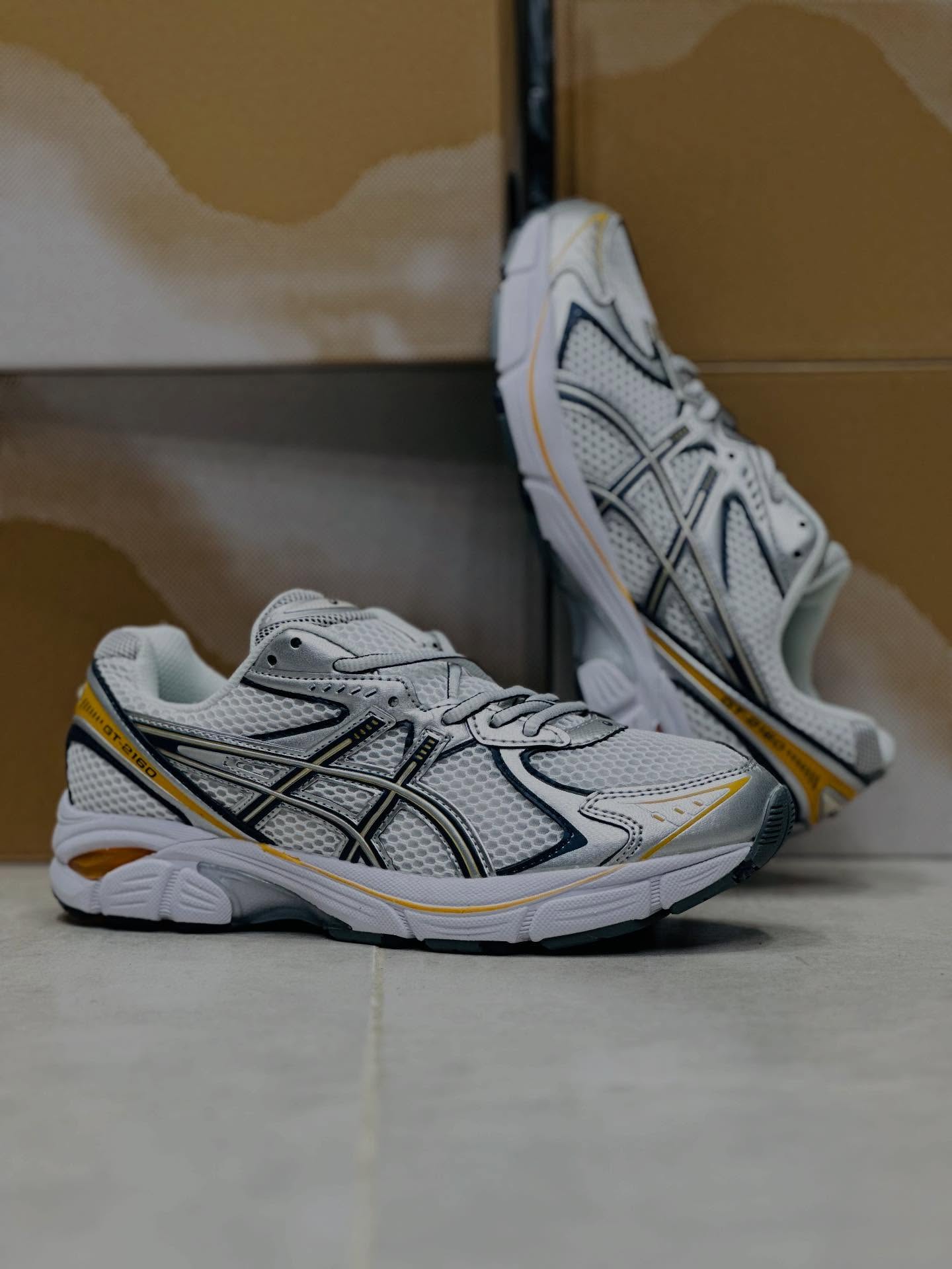 کتونی اسیکس GT-2160 مسترکوالیتی | Asics GT-2160 | راحتی بی‌نظیر، طراحی مدرن، مناسب پیاده‌روی و استایل روزمره (سایز 40 تا 45)
