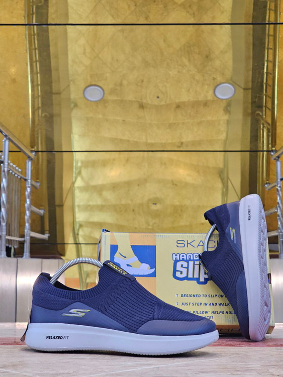 کتانی اسکیچرز (Skechers) مدل Hands Free Slip-ins - رویه بافت تنفس‌پذیر  - سری Relaxed Fit / سایز 40 الی 45/فروش عمده ‌و تکی