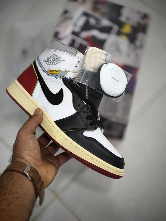 کفش کتونی نایک ایر جردن ساق دار مسترکوالیتی ویتنامی /سایز 40 الی 45/Nike Air jordan/