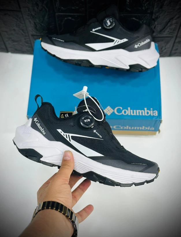 کفش کتونی کلمبیا گورتکس بند دیسکی با زیره ویبرام مسترکوالیتی | سایز 40 تا 45 Columbia Boa GTX Gore-Tex Vibram Sole