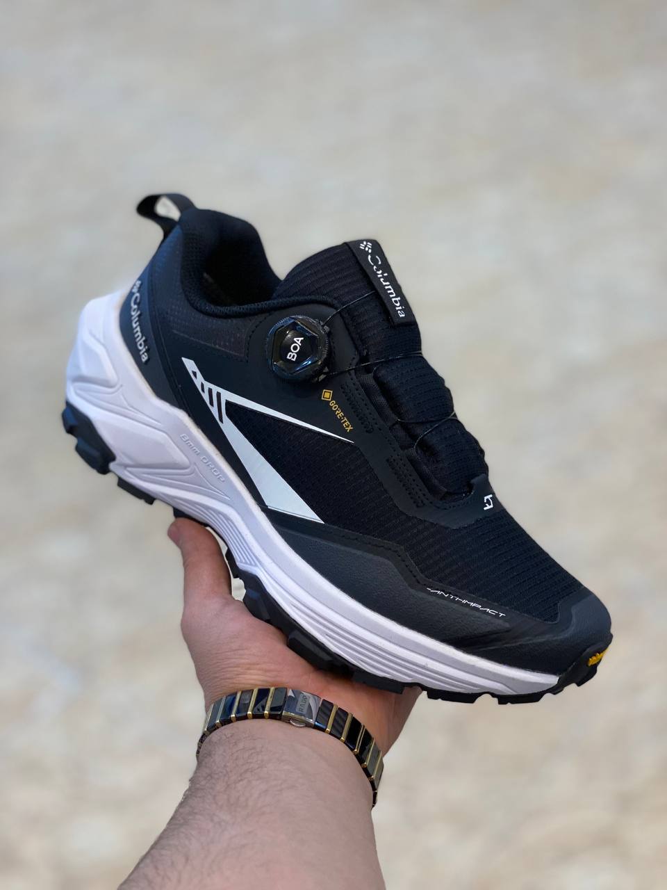 کتونی کلمبیا  بند دیسکی گورتکس زیره ویبرام/دو رنگ جذاب/ Columbia Boa GTX