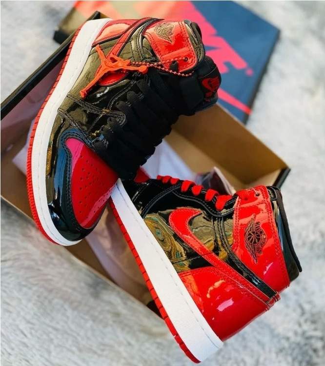 💥 کتونی نایک ایر جردن Nike Air Jordan | مدل براق| ساخت ویتنام | سایز ۴۰ تا ۴۵ | فروش تکی و عمده با ضمانت اصالت