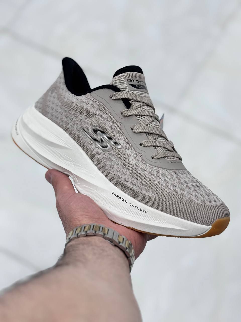 کفش اسکیچرز طبی و راحتی Skechers Arch fit/ مخصوص پیاده روی و‌ روز مرگی / سایز 40 الی 45/