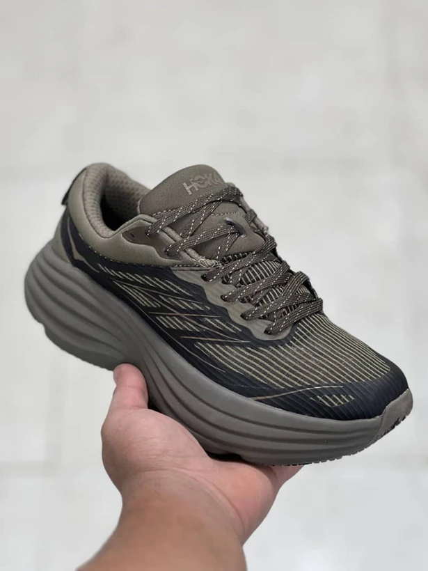 کفش کتونی هوکا باندی 8 تی اس کیجد مسترکوالیتی مردانه و زنانه سایز 40 تا 45 | Hoka Bondi 8 TS Caged Master Quality