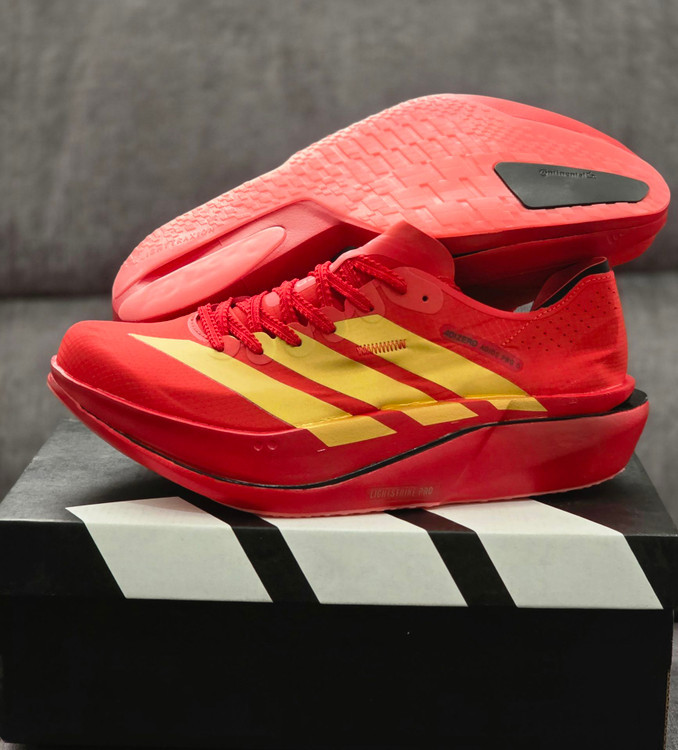کتونی رانینگ آدیداس Adizero Pro 5 | فوق‌سبک، حرفه‌ای، مناسب دویدن و پیاده‌روی طولانی / سایز 40 الی 45/ فروش تکی و عمده