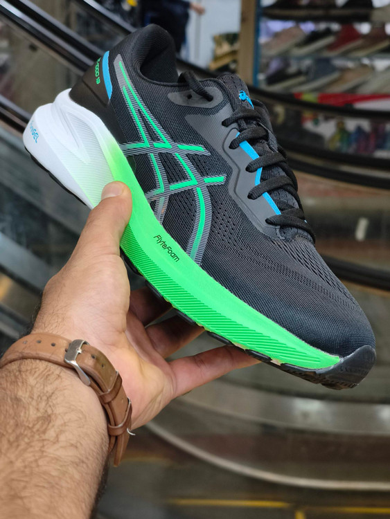 کتونی اسیکس جی تی ۱۳-۱۰۰۰ آبی آسمانی فسفری مستر کوالیتی Asics GT-1000 13