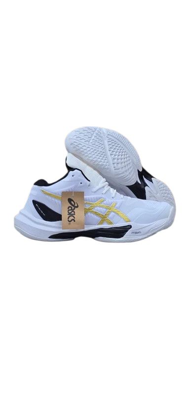 کتونی والیبالی اسیکس سفید مستر کوالیتی/سایز 40 الی 45/Asics Sky Elite FF 3/ فروش عمده و تک Asics Indoor Sky Elite FF 3