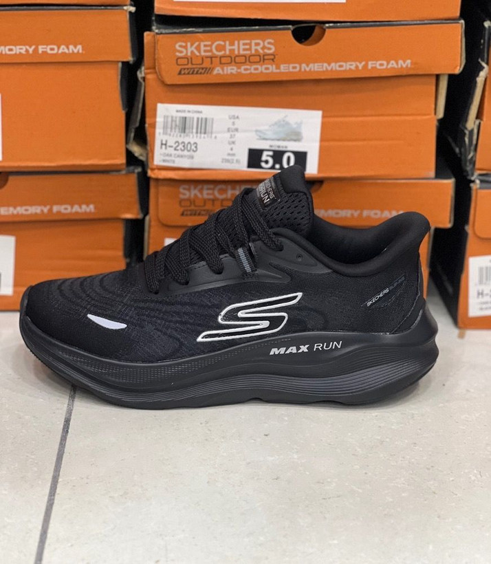 کتونی مردانه اسکیچرز مدل مکس ران مسترکوالیتی / سایز 40 الی ۴5 /Skechers Max Run/ فروش عمده و تک