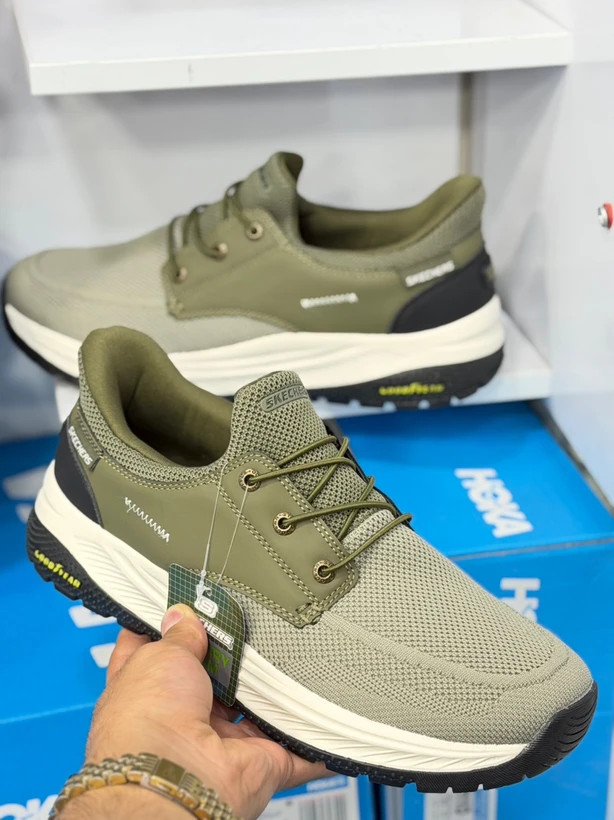 کتونی اسکیچرز مرو آلدن سبز مسترکوالیتی /سایز 40 الی 45/Skechers Meroe-Alden/ فروش عمده و تک