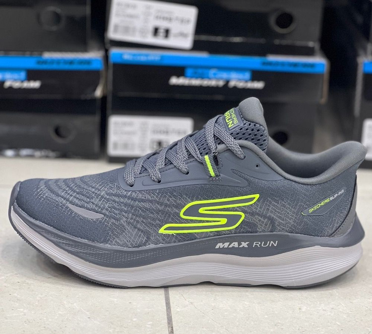 کتونی مردانه اسکیچرز مدل مکس ران مسترکوالیتی / سایز 40 الی ۴5 /Skechers Max Run/ فروش عمده و تک