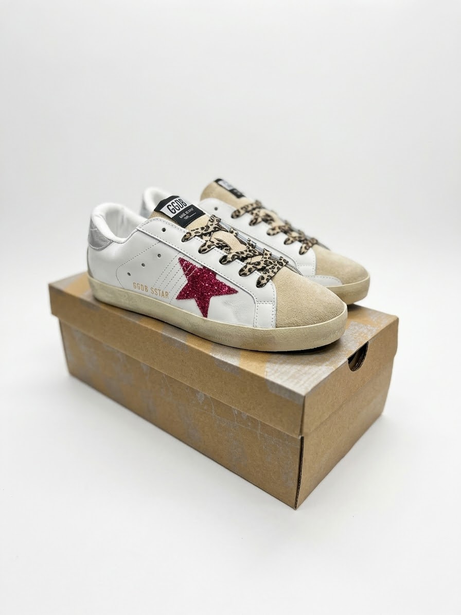 کتونی گلدن گوس سوپراستار مسترکوالیتی/سایز 40 الی 45/Golden Goose Super-Star / فروش عمده و تک