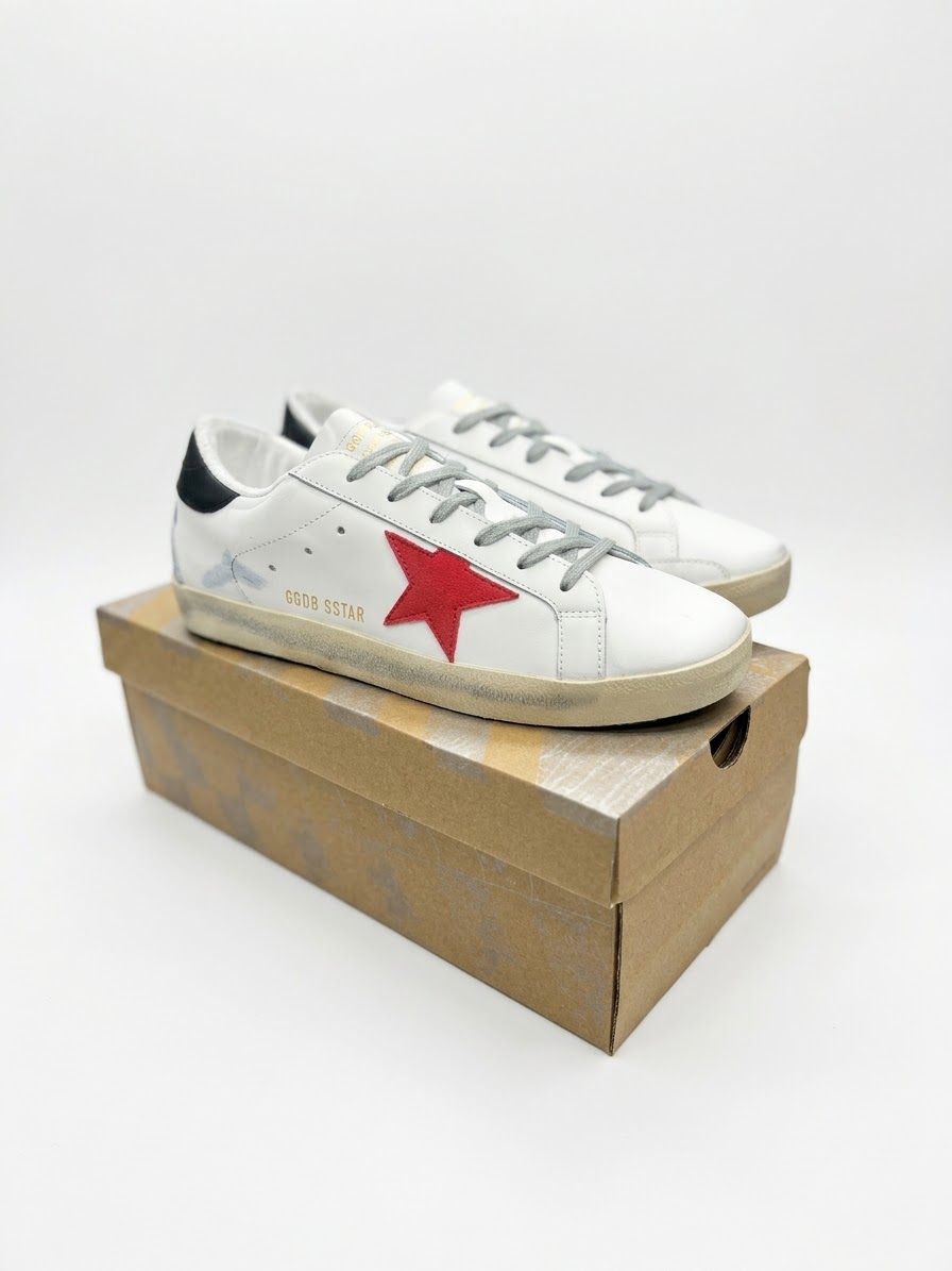کتونی گلدن گوس سوپراستار مسترکوالیتی/سایز 40 الی 45/Golden Goose Super-Star / فروش عمده و تک