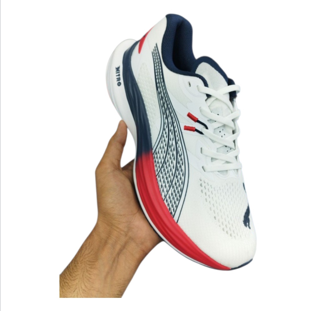 کتونی پوما نیترو مسترکوالیتی سفید/Puma NITRO/سایز 40 الی 45/ فروش عمده و تک