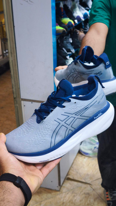 کتونی اسیکس ژل نیمباس ۲۵ (Asics Gel Nimbus 25) مسترکوالیتی (خرید عمده و تک - سایز ۴۰ تا ۴۵)