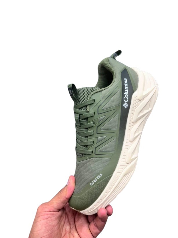 کتونی طبیعت گردی کلمبیا ضدآب مردانه سبز /سایز 40 الی 45/Columbia GORE-TEX/ فروش عمده و تک