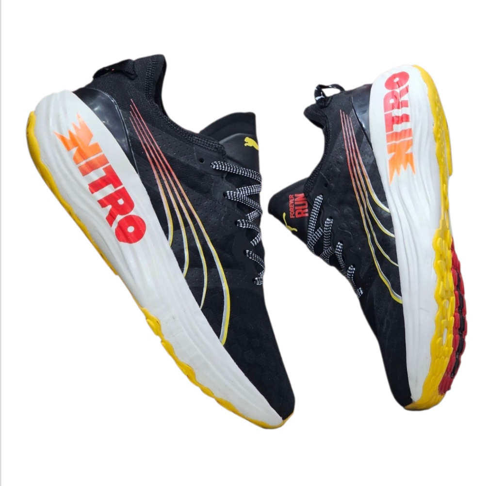 کتونی پوما نیترو مسترکوالیتی مشکی/Puma NITRO/سایز 40 الی 45/ فروش عمده و تک